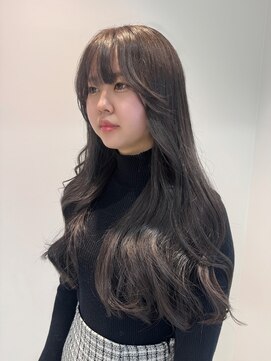 アッシュ 桜木町店(Ash) 色気を纏うツヤ感ダークグレージュ韓国風ヘア網紅ヘア横浜