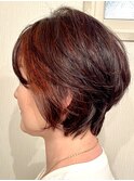 大人クラシカルショートスタイル