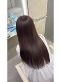 ラベンダーグレージュ/髪質改善/縮毛矯正/トリートメント