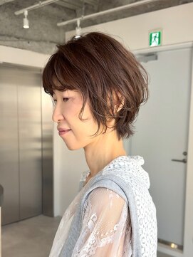 リプロ(Repro) 【くせ毛カット】ニュアンスショートボブ