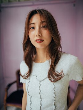 エーバイフー 江坂店(A BY WHO) A BY WHO江坂/くびれレイヤースタイル/透明感カラー