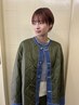 【北住指名限定】ダメージレス透明感カラー×似合わせカット￥12980→￥9000