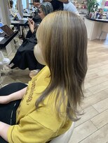 アーチバイケンジ(arch by kenje)&nbsp;グレージュ×ホワイトイエロー