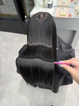 ミッシュバイアーバン(misch by urban.) 黒髪/髪質改善トリートメント/大人艶カラー