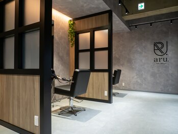 アル(aru.)の写真/【あびこ駅2分】髪質改善と艶感バレイヤージュで毎日を特別に◎40代～女性に癒しとおしゃれを提供します◇