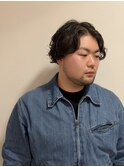スパイラルパーマ/メンズ/大人/男子/色気/艶