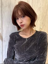 サイン 表参道(SIGN) 韓国へアグレージュカラーブリーチ無し髪質改善透明感カラー