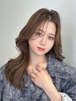 シー(See.)&nbsp;韓国へアレイヤーカット顔周りカットブリーチなしカラーA