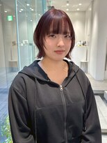 ガリカ 大名(Gallica)&nbsp;<ゲスト>タイトな丸みショートボブ、顔周りレイヤーで小顔見せ