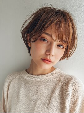 ロディーナ 大口 新子安(rodina) 着物ヘア/大人ガーリー/ダークアッシュ/似合わせカット/大口子安