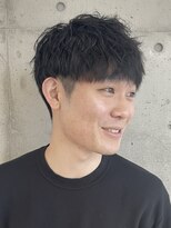 フィッティ 横須賀中央店(fiti)&nbsp;ニュアンスパーマ 刈り上げマッシュ メンズパーマ メンズ