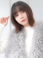La fith hair noll. 福山蔵王店【ラフィス ヘアー ノル】【3月31日OPEN（予定）】&nbsp;【La fith】外ハネボブ×シースルーバング
