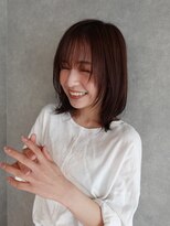 ルー ハナレ(Luu HANARE)&nbsp;大人ガーリー/似合わせカット/イメチェン/前髪/水素カラー