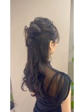 アモーレ(amore)&nbsp;ハーフアップ