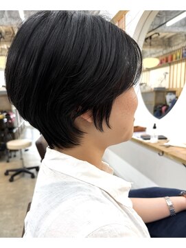 リプルバイメグ(Ripple by mEg) 30代・40代オススメ　襟足すっきりショートボブ