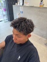 メンズバイココテラス 豊中(men's by cocoterace) ツイストスパイラルパーマスタイル