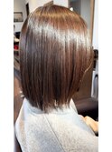 切りっぱなしボブ×ミネコラトリートメント　20代30代40代50代
