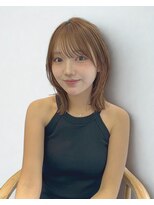 ロシェ 横浜店(loche)&nbsp;ミディアムレイヤー/ニュアンスウルフ/髪質改善[横浜駅]
