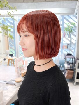 ミィ 浦和(mee) 平日お得クーポンあり カラー ボブ 前髪 ショート カラー