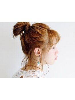 【換気,入客制限,入店時消毒徹底】有名雑誌掲載店でセットも絶対可愛くしてくれる♪嬉しい褒められヘアに☆