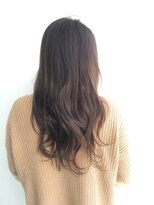 ヘアメイク オブジェ(hair make objet) ゆるふわロングブラウン