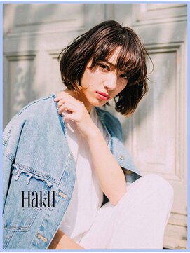ヘア メイク ハク 横浜(hair make Haku) ナチュラルボブ