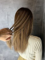 ヘアサロンエムフィス 池袋東口(HAIR SALON M Fe's)&nbsp;デザインカラー/厚めバング/ローライト/スリークボブ