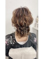 ヘアーセットサロン ピンキー(Hairset Salon Pinky) Pinky.着物ヘアセット ルーズアップ