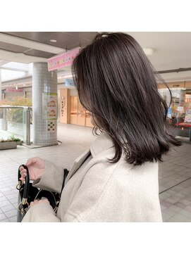 ラベンダーラテカラー L グランジュ 京橋店 Granze のヘアカタログ ホットペッパービューティー