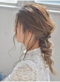 透け感★ヘアセット