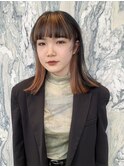 【表参道】ポイントカラー　デザインカラー　ホワイトアッシュ