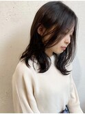 【LASIA大分/牧駅徒歩5分】韓国風くびれレイヤー/暗髪グレージュ