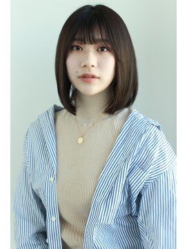 エクリ(equri×SHISEIDO) 簡単ツヤ感ボブ×アルティストカラー