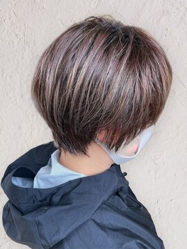 フェリア サウスガーデン(felia southgarden) 20代30代大人可愛い★小顔ボブ丸みショート×アッシュカラー