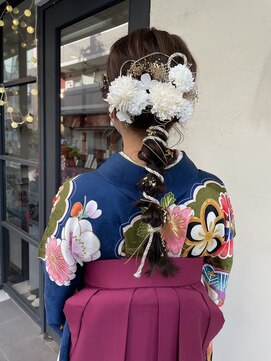 ウル(ulu) ヘアセット/卒業式袴着付け