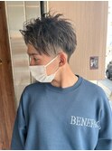 MEN'S HAIR 初カラー×メッシュ
