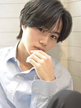 ディッセンバー 神宮前(December) ナチュラルセンターパート/ニュアンスパーマ /センターパート