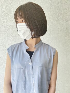 ブランロール 中目黒店(Blanl'or) 大人ガーリー/ダークアッシュ/似合わせカット/レイヤーカット