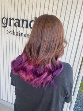 グランデ(grande) グラデーションカラー/派手髪/ブリーチ