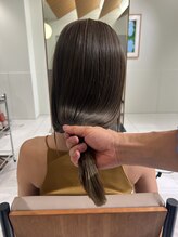 髪の赤みを消してくれるブリーチダブルカラー*[栄/矢場町/インナーカラー/ ハイライト/ケアブリーチ]