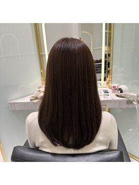 六本木美容室 白金店 ナチュラルブラウンベージュ