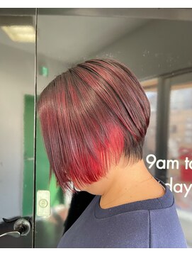 キジ(KIJI) ★ワインレッド×チェリーレッド★