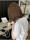 ショートボブナチュラルボブショートカットボブ前髪なしショート