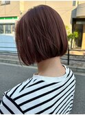 orso hair × ミニボブ ピンクベージュ