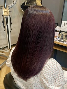 アルター(aL ter) 【レッドブラウン×ロング】レイヤーカット/鎌取/林愛華