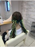 お花ツインテール