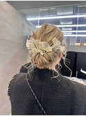 ギブソンタック／お呼ばれヘア/ヘアアレンジ