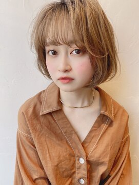 ジーニ(GENIE) 20代30代大人可愛い前髪顔周り似合わせカット大人レイヤー