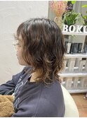 くしゃっとパーマ