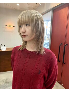 ヘアー バトン(hair vaton) ハイトーンベージュ